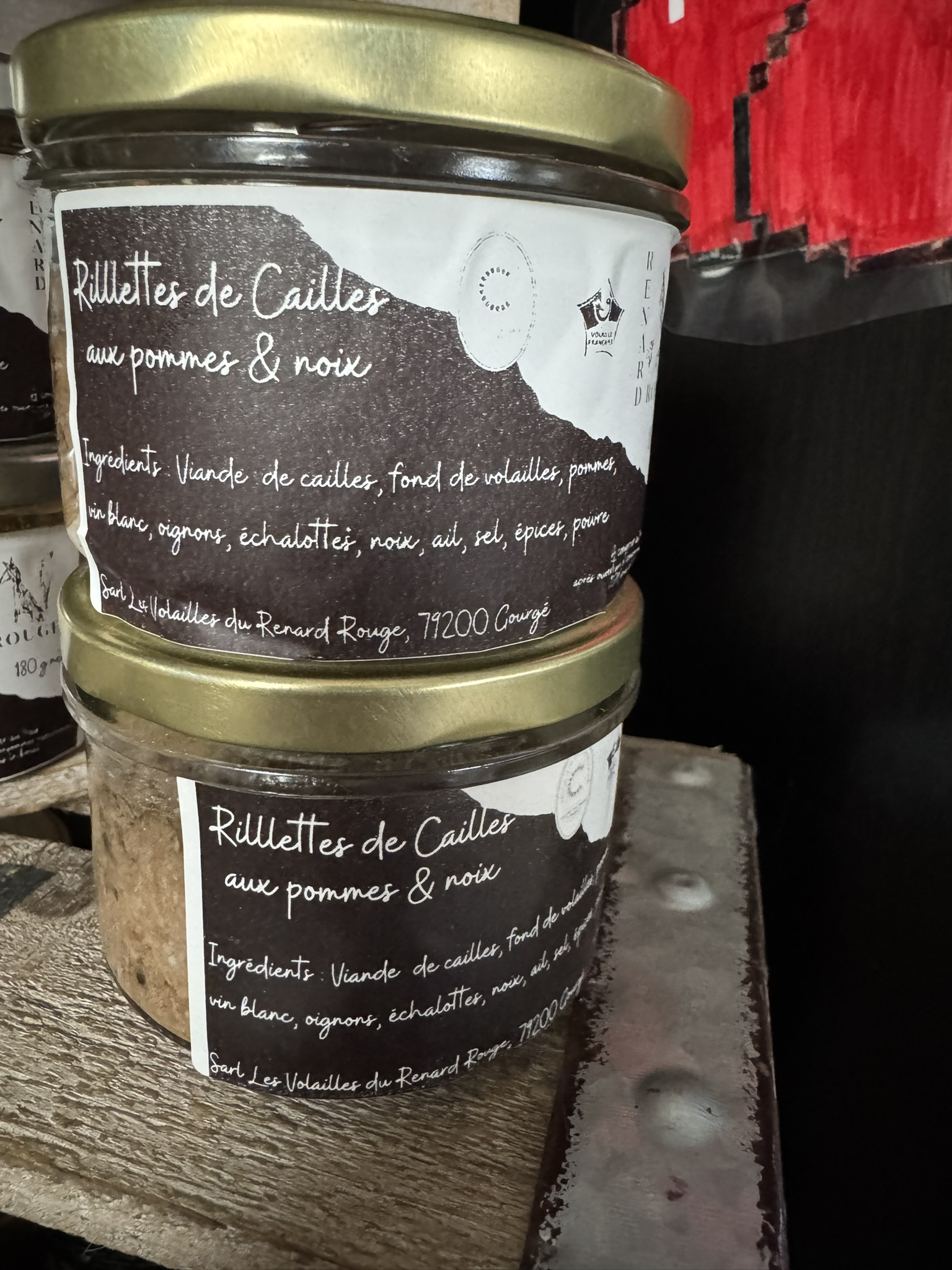 Rillettes | Rillettes de cailles Pommes & Noix